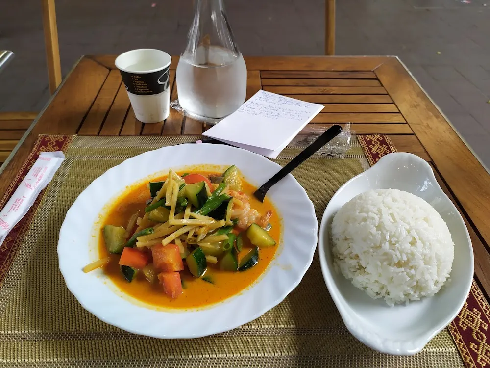 Curry Rouge de Crevettes