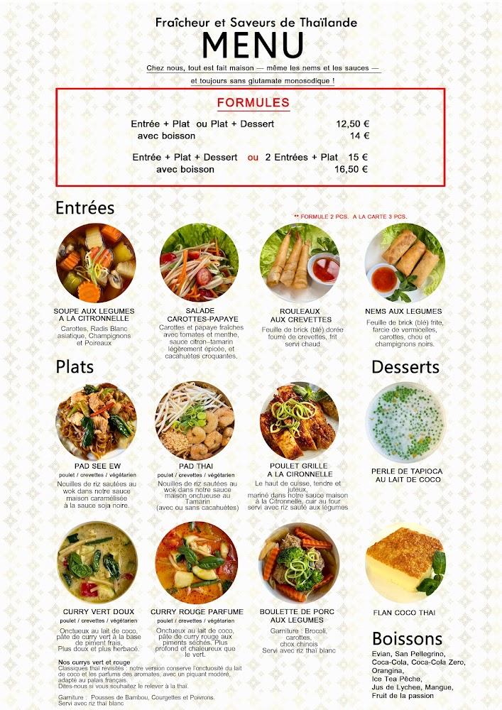 Bangkok Bistronomie - Menu Image 1
